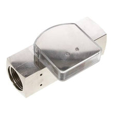 G1'' Messing-Schwebekörper-Durchflussmesser für Öl 2-8 l/min 250 bar