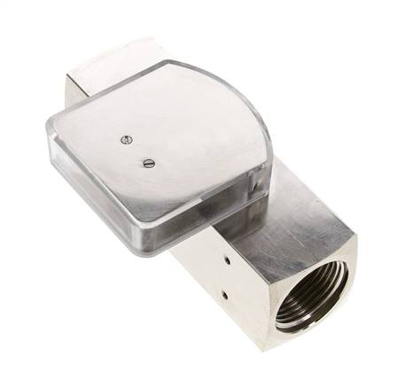 G1'' Messing-Schwebekörper-Durchflussmesser für Öl 2-8 l/min 250 bar