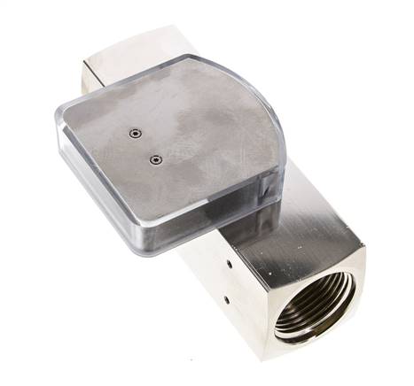 G1'' Messing-Schwebekörper-Durchflussmesser für Öl 3-10 l/min 250 bar
