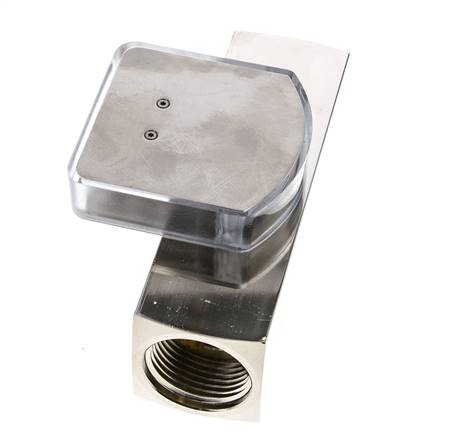G1'' Messing-Schwebekörper-Durchflussmesser für Öl 3-10 l/min 250 bar