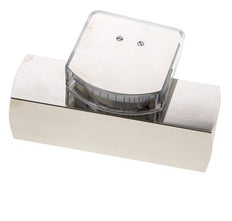 G1'' Messing-Schwebekörper-Durchflussmesser für Öl 5-15 l/min 250 bar