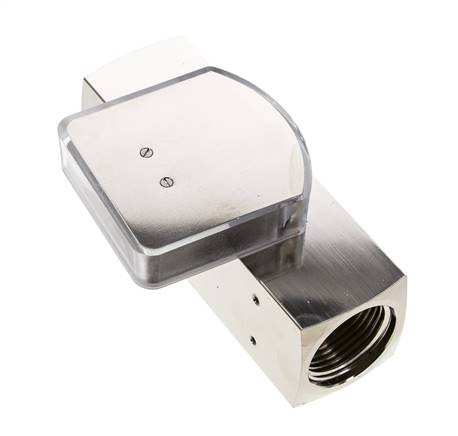 G1'' Messing-Schwebekörper-Durchflussmesser für Öl 5-15 l/min 250 bar