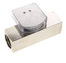 G1'' Messing-Schwebekörper-Durchflussmesser für Öl 8-24 l/min 250 bar