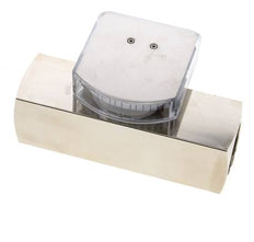G1'' Messing-Schwebekörper-Durchflussmesser für Öl 8-24 l/min 250 bar