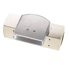 G1'' Messing-Schwebekörper-Durchflussmesser für Öl 8-24 l/min 250 bar