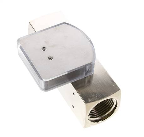 G1'' Messing-Schwebekörper-Durchflussmesser für Öl 8-24 l/min 250 bar