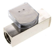 G1'' Messing-Schwebekörper-Durchflussmesser für Öl 10-30 l/min 250 bar