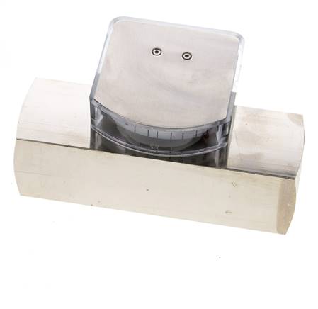 G1'' Messing-Schwebekörper-Durchflussmesser für Öl 10-30 l/min 250 bar