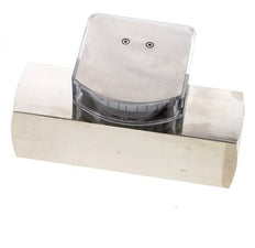 G1'' Messing-Schwebekörper-Durchflussmesser für Öl 10-30 l/min 250 bar