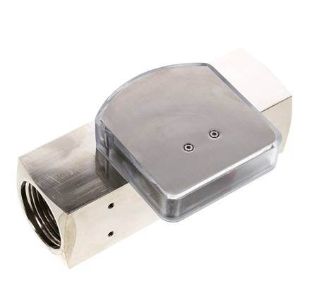 G1'' Messing-Schwebekörper-Durchflussmesser für Öl 10-30 l/min 250 bar