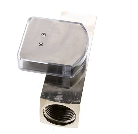 G1'' Messing-Schwebekörper-Durchflussmesser für Öl 10-30 l/min 250 bar