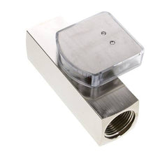 G1'' Messing-Schwebekörper-Durchflussmesser für Öl 15-45 l/min 250 bar