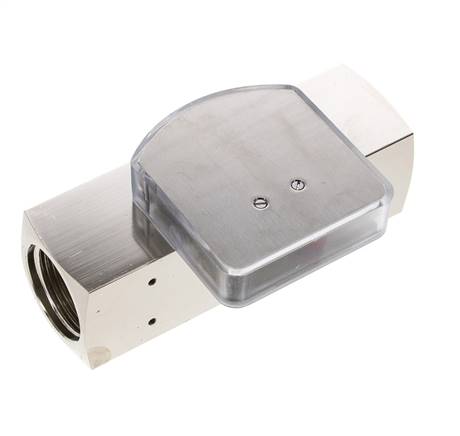 G1'' Messing-Schwebekörper-Durchflussmesser für Öl 15-45 l/min 250 bar