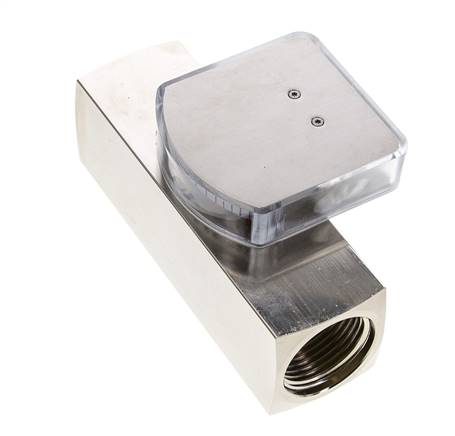 G1'' Messing-Schwebekörper-Durchflussmesser für Öl 20-60 l/min 250 bar