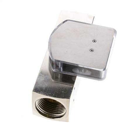 G1'' Messing-Schwebekörper-Durchflussmesser für Öl 20-60 l/min 250 bar