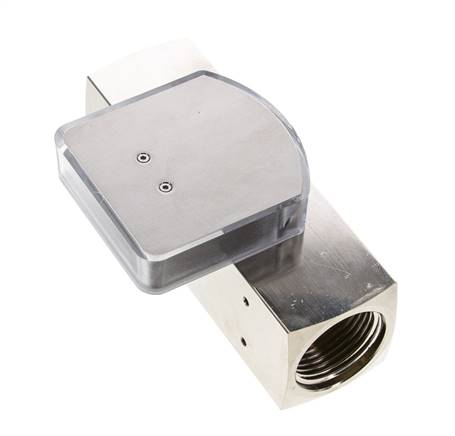 G1'' Messing-Schwebekörper-Durchflussmesser für Öl 20-60 l/min 250 bar