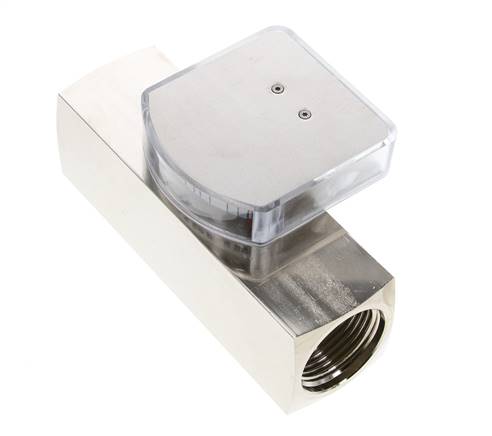 G1'' Messing-Schwebekörper-Durchflussmesser für Öl 30-90 l/min 250 bar