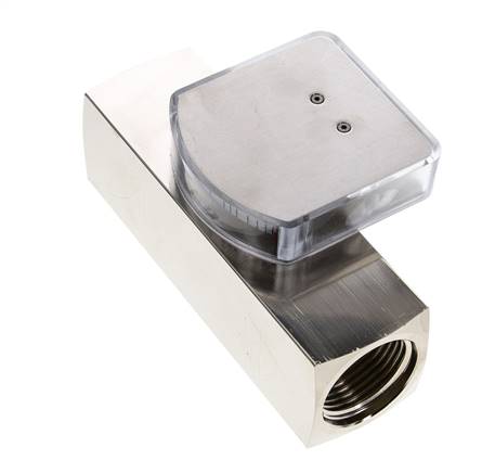 G1'' Messing-Schwebekörper-Durchflussmesser für Öl 35-110 l/min 250 bar