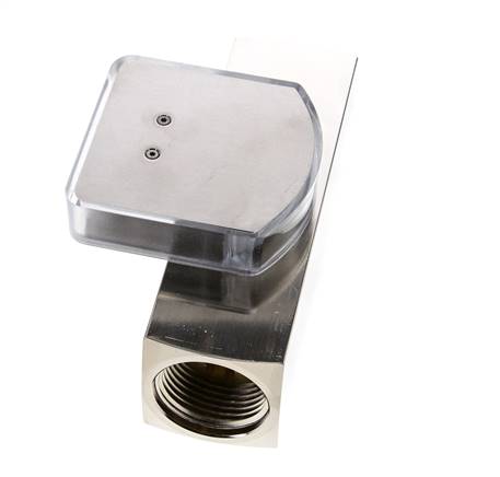 G1'' Messing-Schwebekörper-Durchflussmesser für Öl 35-110 l/min 250 bar