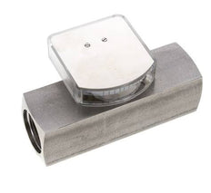 G1'' Edelstahl-Schwebekörper-Durchflussmesser für Öl 0.1-0.8 l/min 300 bar