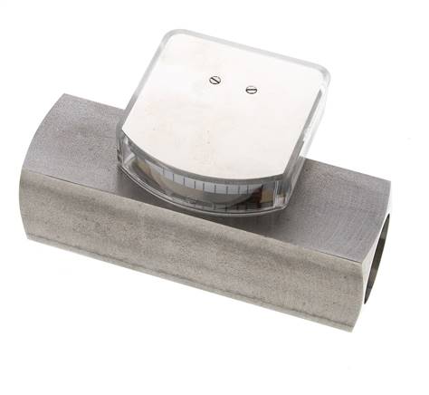 G1'' Edelstahl-Schwebekörper-Durchflussmesser für Öl 0.1-0.8 l/min 300 bar