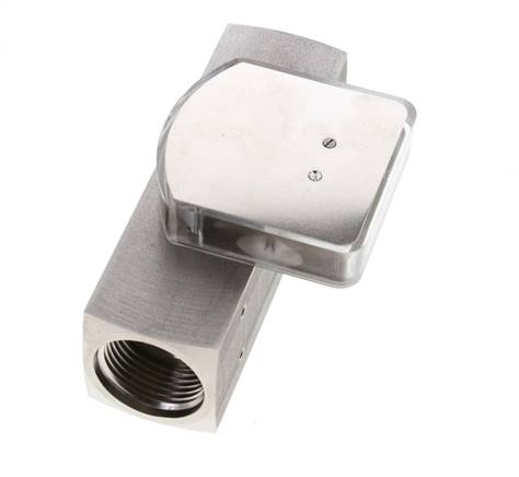 G1'' Edelstahl-Schwebekörper-Durchflussmesser für Öl 0.1-0.8 l/min 300 bar