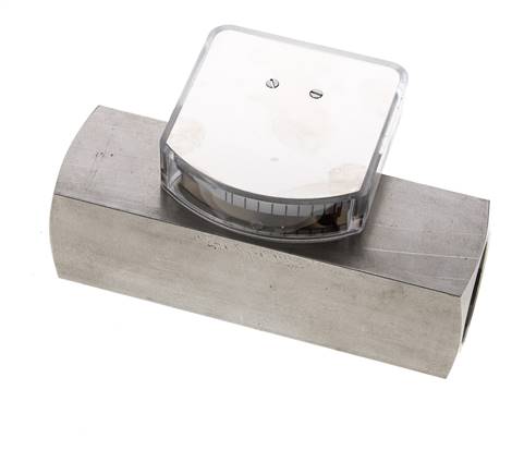 G1'' Edelstahl-Schwebekörper-Durchflussmesser für Öl 0.5-1.5 l/min 300 bar