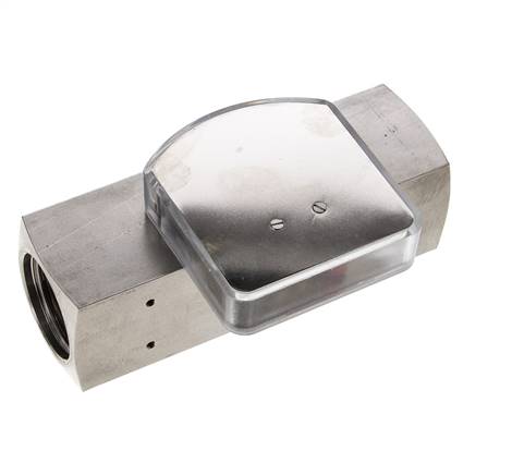 G1'' Edelstahl-Schwebekörper-Durchflussmesser für Öl 0.5-1.5 l/min 300 bar