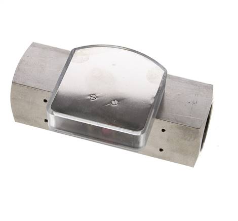 G1'' Edelstahl-Schwebekörper-Durchflussmesser für Öl 0.5-1.5 l/min 300 bar