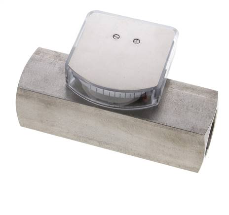 G1'' Edelstahl-Schwebekörper-Durchflussmesser für Öl 1-4 l/min 300 bar