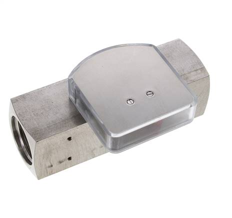 G1'' Edelstahl-Schwebekörper-Durchflussmesser für Öl 1-4 l/min 300 bar