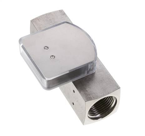 G1'' Edelstahl-Schwebekörper-Durchflussmesser für Öl 1-4 l/min 300 bar