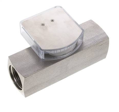G1'' Edelstahl-Schwebekörper-Durchflussmesser für Öl 2-8 l/min 300 bar