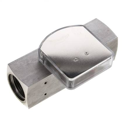 G1'' Edelstahl-Schwebekörper-Durchflussmesser für Öl 10-30 l/min 300 bar