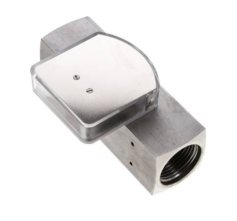 G1'' Edelstahl-Schwebekörper-Durchflussmesser für Öl 10-30 l/min 300 bar
