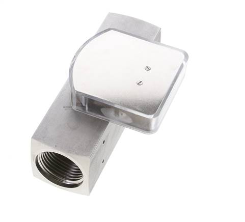 G1'' Edelstahl-Schwebekörper-Durchflussmesser für Öl 15-45 l/min 300 bar