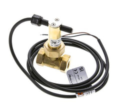 G1/4'' Messing Inline-Paddel-Strömungsschalter 2.3-4.7 l/min 100 bar