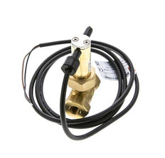 G1/4'' Messing Inline-Paddel-Strömungsschalter 2.3-4.7 l/min 100 bar