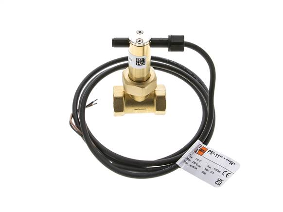 G1/2'' Messing Inline-Paddel-Strömungsschalter 2.7-6.4 l/min 100 bar