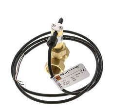 G3/4'' Messing Inline-Paddel-Strömungsschalter 7.7-13.4 l/min 100 bar