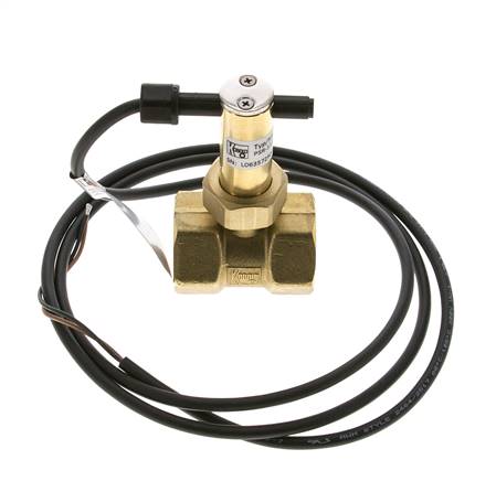 G1'' Messing Inline-Paddel-Strömungsschalter 7.4-18.2 l/min 100 bar