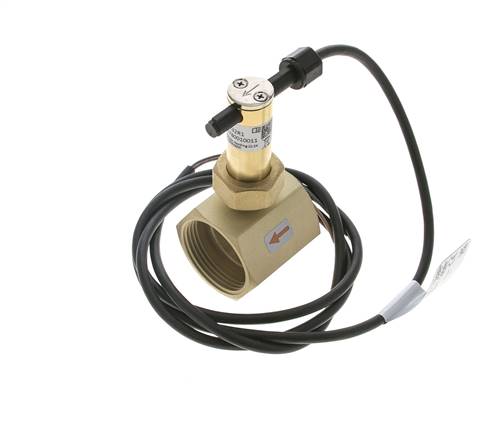 G1 1/4'' Messing Inline-Paddel-Strömungsschalter 22-38.6 l/min 25 bar
