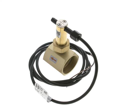 G1 1/4'' Messing Inline-Paddel-Strömungsschalter 22-38.6 l/min 25 bar