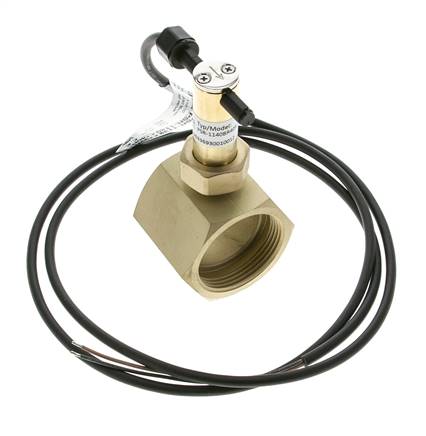 G1 1/2'' Messing Inline-Paddel-Strömungsschalter 34.8-64.2 l/min 25 bar