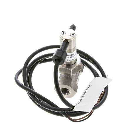 G1/4'' Edelstahl Inline-Paddel-Strömungsschalter 2.3-4.7 l/min 250 bar