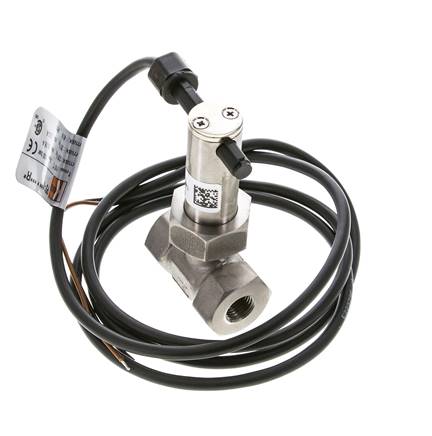 G1/4'' Edelstahl Inline-Paddel-Strömungsschalter 2.3-4.7 l/min 250 bar