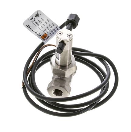 G1/4'' Edelstahl Inline-Paddel-Strömungsschalter 2.3-4.7 l/min 250 bar
