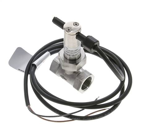 G1/2'' Edelstahl Inline-Paddel-Strömungsschalter 2.5-6.4 l/min 250 bar