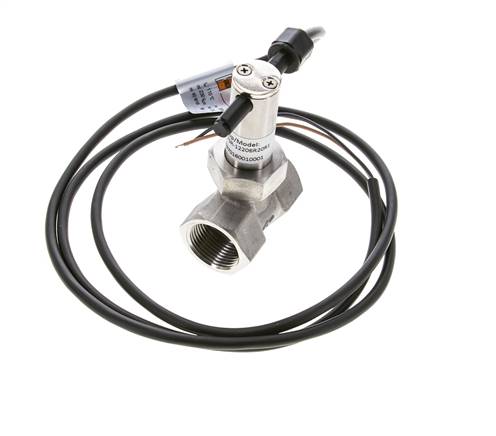 G3/4'' Edelstahl Inline-Paddel-Strömungsschalter 7.7-13.4 l/min 250 bar