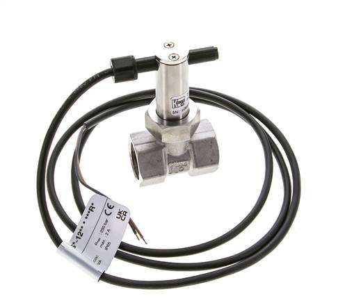G3/4'' Edelstahl Inline-Paddel-Strömungsschalter 7.7-13.4 l/min 250 bar